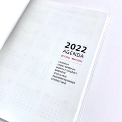 イチゴ　お薬手帳風　手帳　スケジュール帳　2022 3枚目の画像