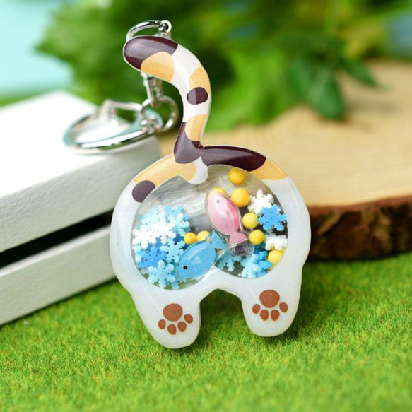 KOSK-196 レジンでつくる ふりふりアニマルチャーム ねこ ※在庫限り