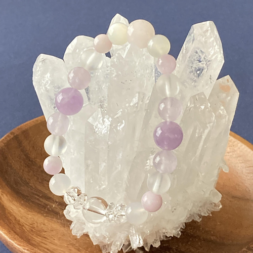 【緑の静脈、紫の夢】マラカイト ラベンダーアメジスト 天然石ブレスレット 緑の静脈、紫の夢】マラカイト ラベンダーアメジスト 天然石