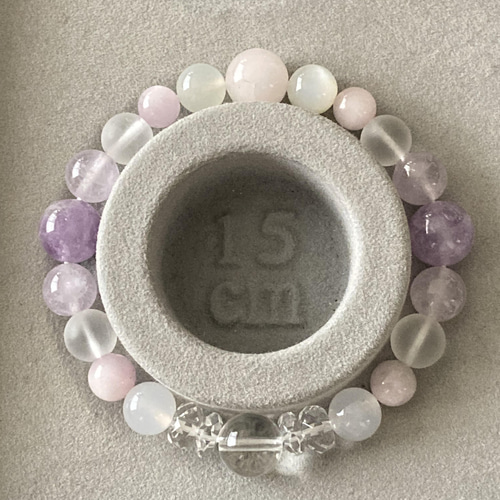 優しい波動で幸運へと導く/ラベンダーアメジスト/ムーンストーン