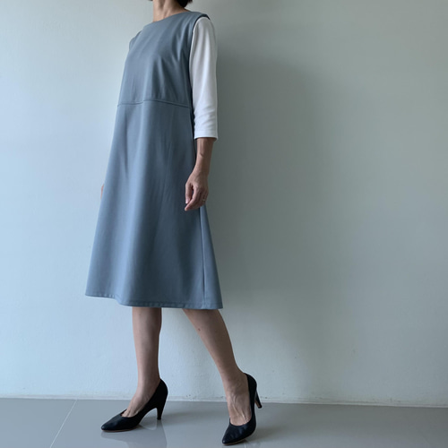 【SALE】つつむ　ヘンプとオーガニックコットンのチュニックタンク●ベージュ SALE】つつむ ヘンプとオーガニックコットンのチュニックタンク