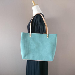 【新品】本革 メンズ A4サイズOK トート レザー バッグ 緑 グリーン 2138fc321fceb87c0ea9d93a2588ff