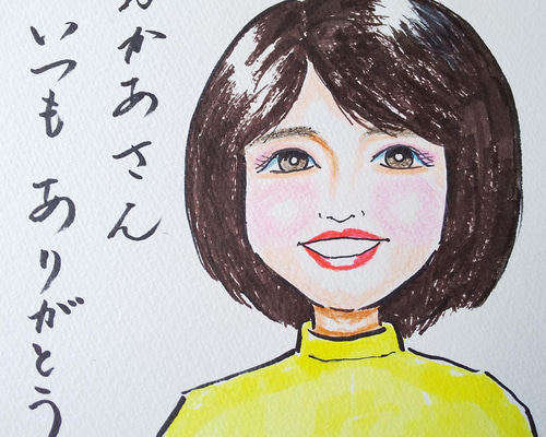 美少女似顔絵 姫路一万人の似顔絵を描く伝説 8541人目 みずきちゃん | 姫路の種