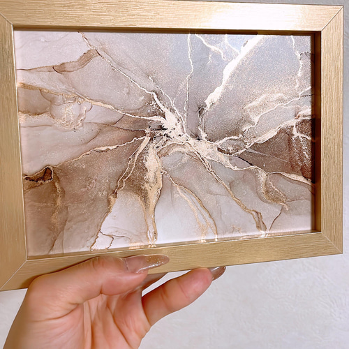 【美品】ITALY　輸入　絵画　高級印刷画　　特大額装　大理石アート 楽天市場】大理石調 アート プリント ポスター [ A2 ]マーブル 大理石
