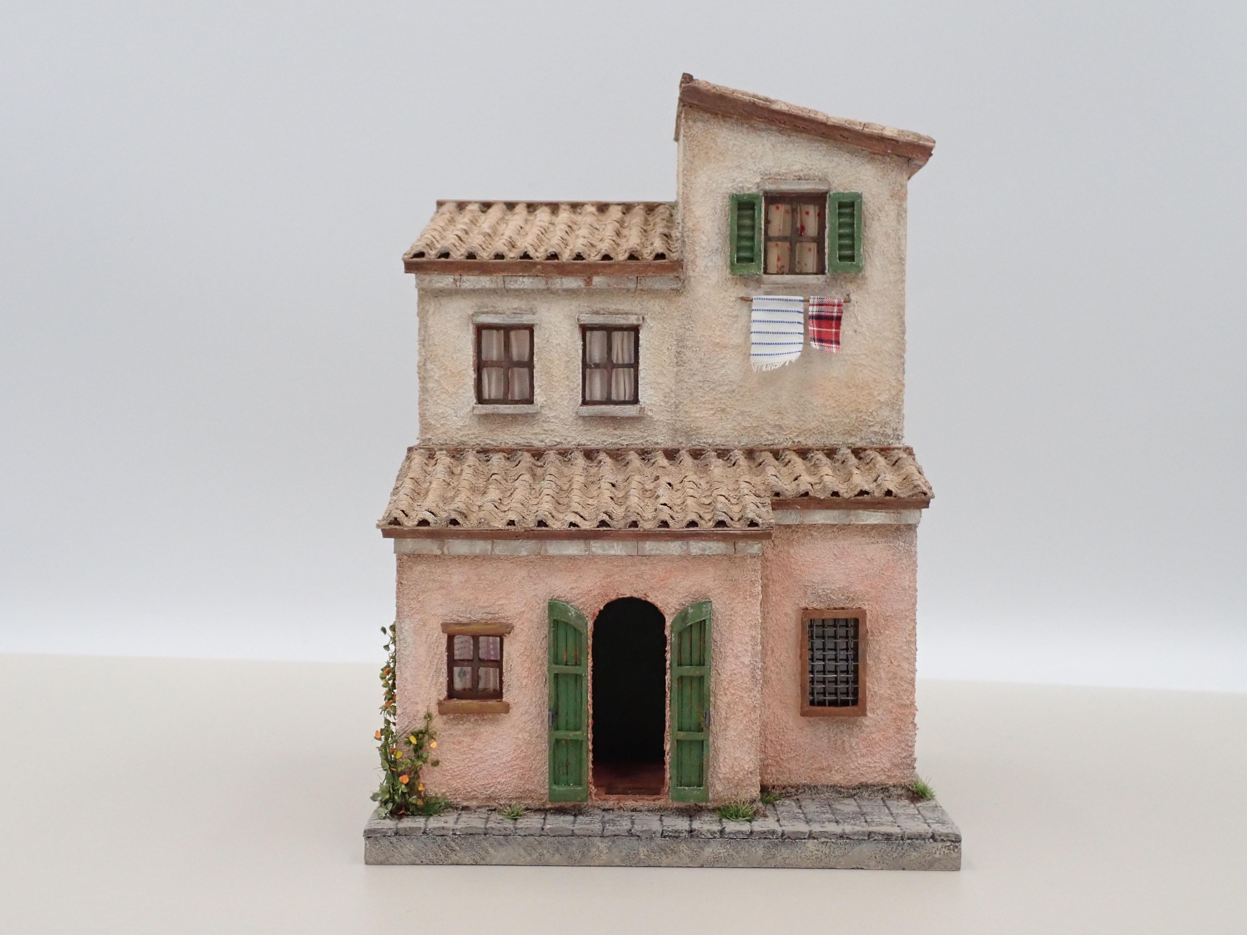【送料無料！】小さいお家 北イタリアの海辺の家（オフホワイト