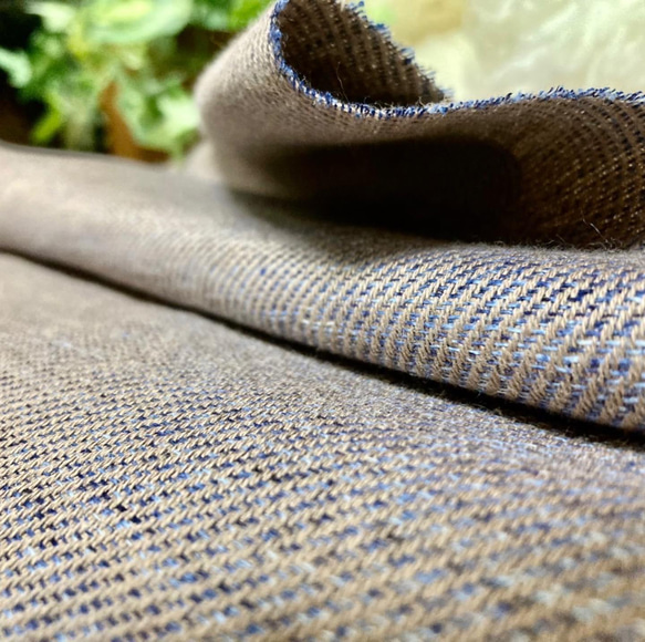 Organic Cotton Linen Twill Cloth 1枚目の画像