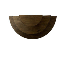 木製 半円型 3段 ディスプレイ 3枚目の画像