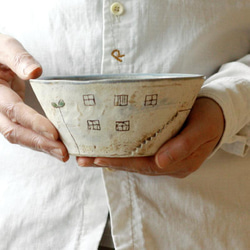 ボウル・中鉢「白い壁」 4枚目の画像