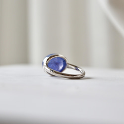 青紫のflowerタンザナイト ring 5枚目の画像