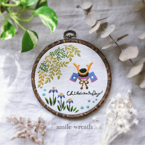 フレーム 端午の節句① ハンドメイド （ハンドメイド フレーム  