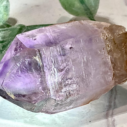 女神が宿る紫水晶✨　虹入り　ベラクルス アメジスト　ラフストーン　原石 4枚目の画像