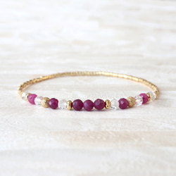 ルビー ブレスレット の人気通販｜Creema(クリーマ) 国内最大の