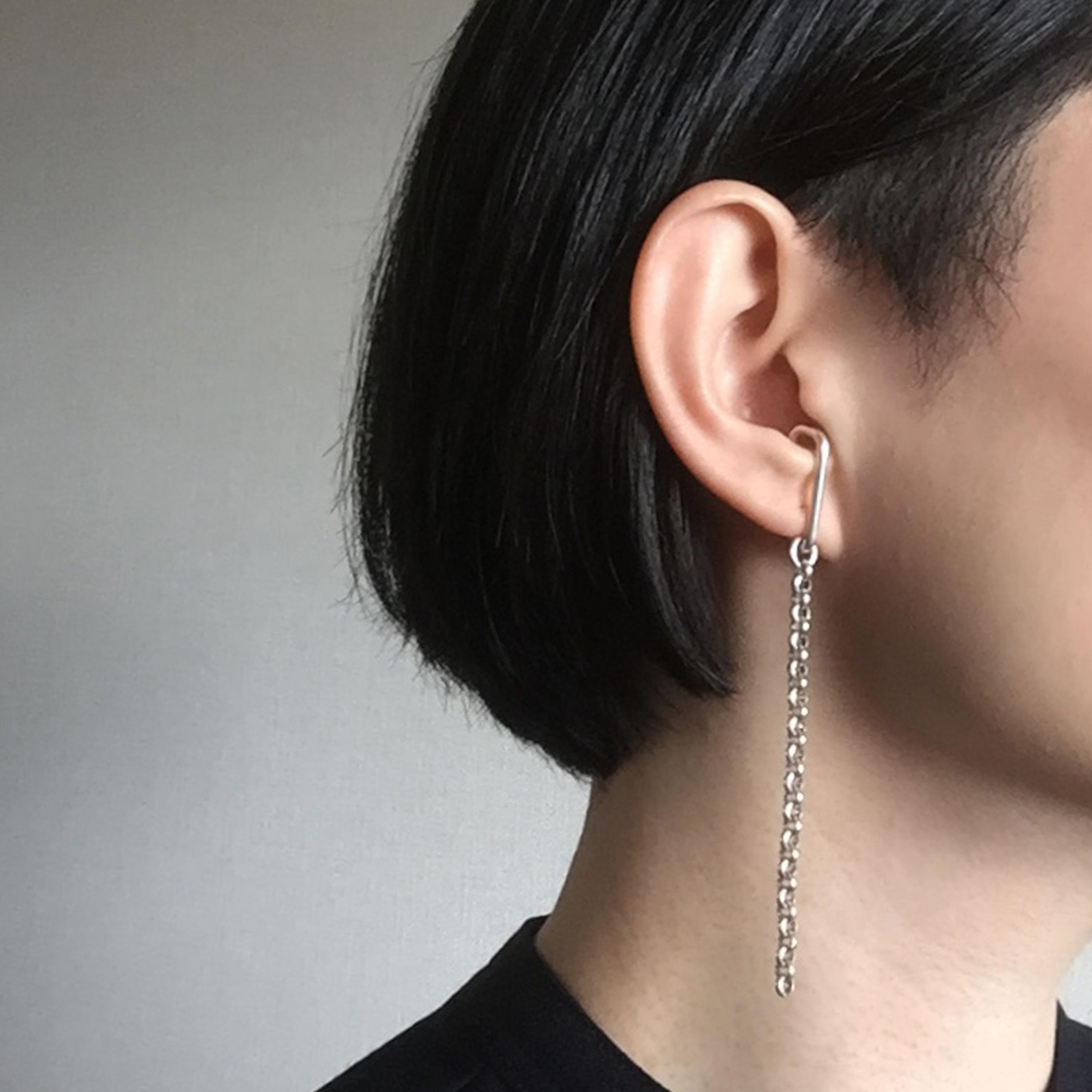 rain-chain チェーンイヤカフ　- silver925 -