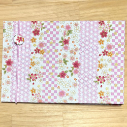 御朱印ホルダー】（大）バンド付 見開き60枚収納可能 書置き用御朱印