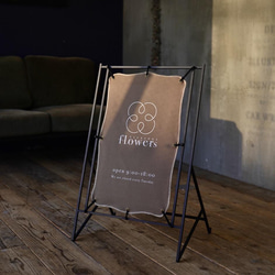 ☆アイアン看板☆Bosendorfer☆ イーゼル 表札・ネームプレート trippy