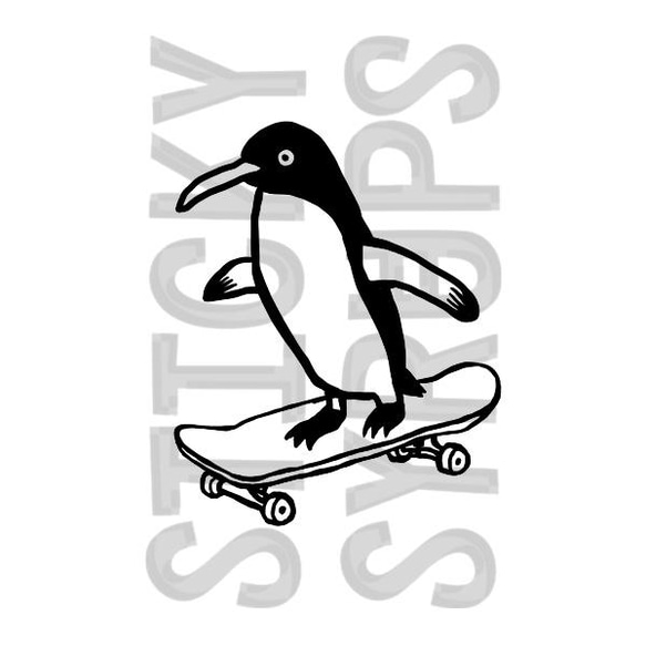 ペンギン　スケーター  スウェット 4枚目の画像