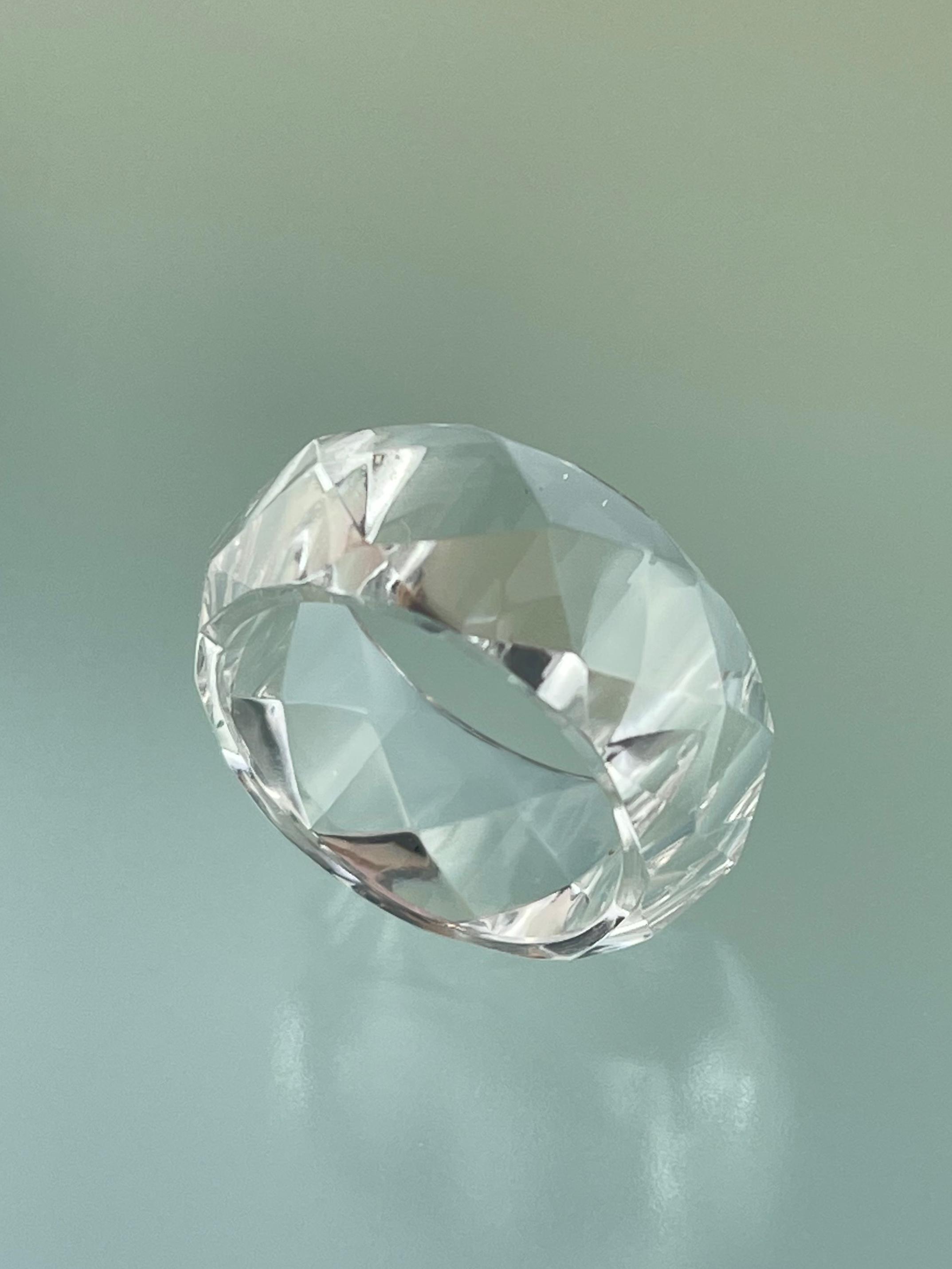 10号 ガネーシュヒマール産ヒマラヤ水晶 カットリング 指輪