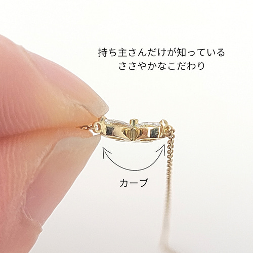 K10/K18】ダイヤモンドの小さな蝶のネックレス(4月誕生石 K10/K18】ダイヤモンドの小さな蝶のネックレス(4月誕生石