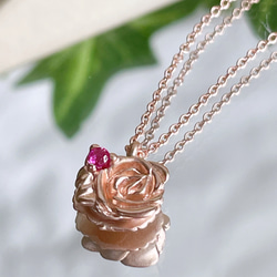 coloritura/ Rose  necklace 2枚目の画像