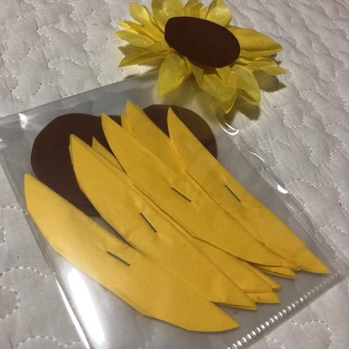 【受注制作】ハンドメイド ひまわり ガーベラ b307831f473e90066ce4194accef87