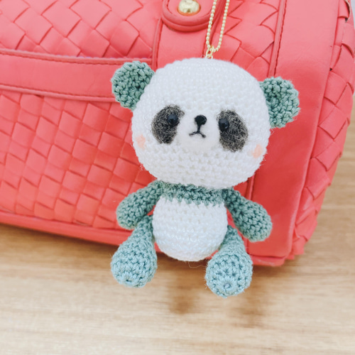 あみぐるみ コロンとしたパンダちゃんたち♡♡♡他1セット