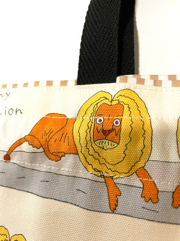ライオンの体操服袋 3枚目の画像
