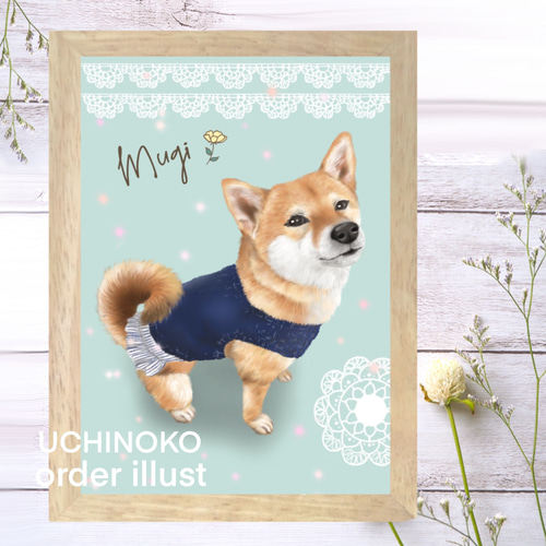 ペット 似顔絵 ペットイラスト お描きします オーダーメイド 犬 ペット 似顔絵 ペットイラスト お描きします オーダーメイド 犬