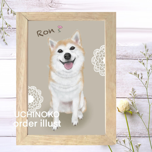 ペット似顔絵 オーダーメイド イラスト 犬 猫 うちの子 お描きし ペット似顔絵 オーダーメイド イラスト 犬 猫 うちの子 お描きし