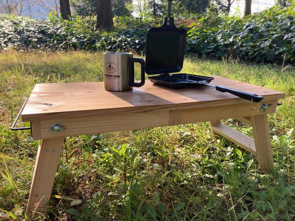 ベテラン大工作】⭐️一枚天板⭐️国産木製 ローテーブル