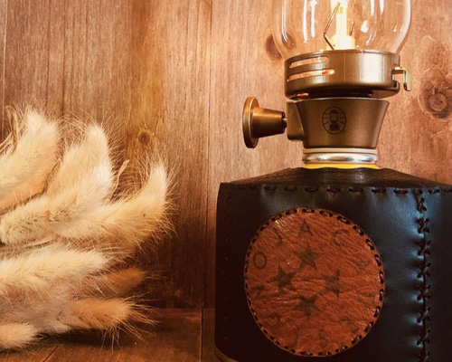 OD缶250G レザーカバー シンプル5カラー アウトドア キャンプ