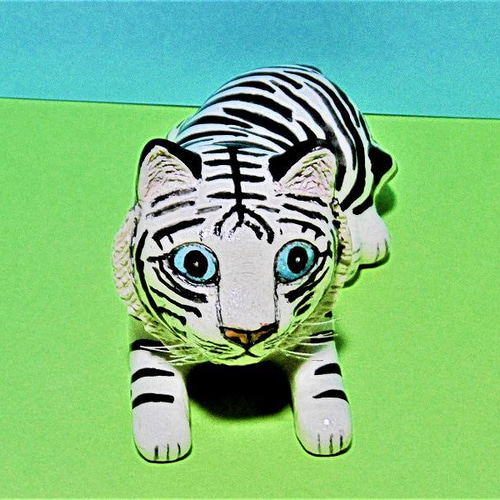 【粘土作品】AYU 限定一点物　（No.11 TIGER） 粘土作品】AYU 限定一点物 （No.11 TIGER） 粘土作品】AYU 限定一点物