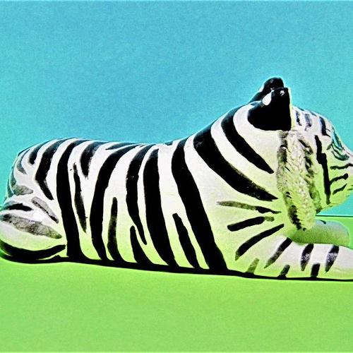 【粘土作品】AYU 限定一点物　（No.11 TIGER） A410 サーベルタイガー