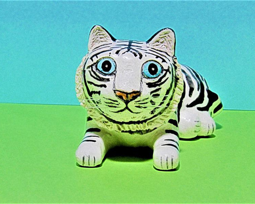 【粘土作品】AYU 限定一点物　（No.11 TIGER） 粘土作品】AYU 限定一点物 （No.11 TIGER） 【公式通販】
