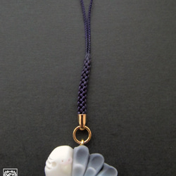 【オーダー】セキセイインコの根付【和菓子風】 2枚目の画像