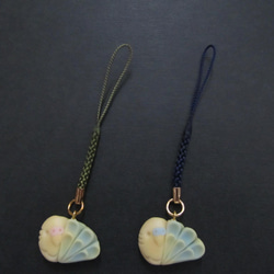 【オーダー】セキセイインコの根付【和菓子風】 3枚目の画像