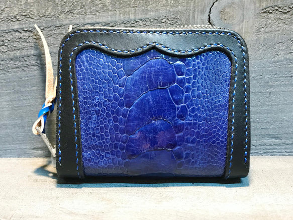 【オーダー品】 本革 レザー ミニ財布 コインケース コインケース 小銭入れ オーストレッグ 革財布 レザーウォレット