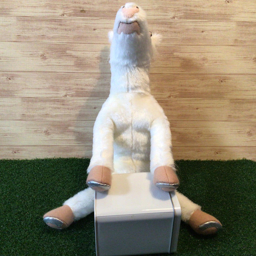 a様オーダーメイド品(白馬30センチ)縫いぐるみ ぬいぐるみ もんぺるし