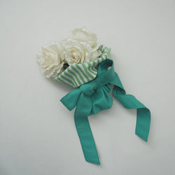 想送給心愛的人的禮物花束包☆S翡翠綠 第1張的照片