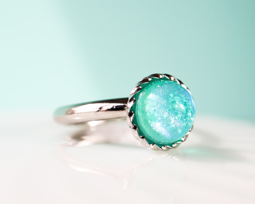 m-13＊アンティーク絽“楽しい夏の思い出をつくるミントグリーン