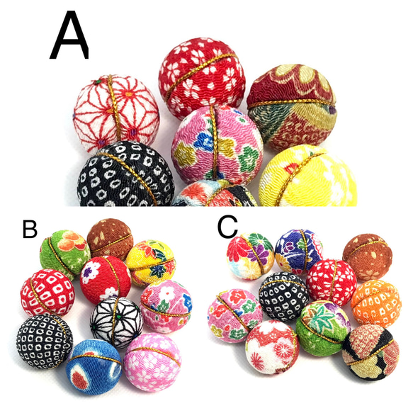 ハンドメイド くくり花1350個＋ビーズ付きくくり花300個 セット 楽天