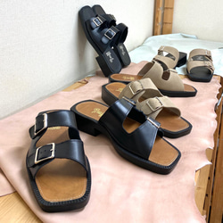 HOMARE DoubleBelt Leather Sandals MEN'S 日本製　【国内送料は無料です】　 6枚目の画像