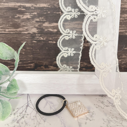 miniヘアゴム❁⃘*.ﾟチャーム付き❁⃘idea商品❁⃘送料無料