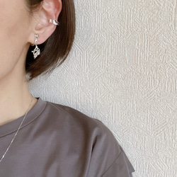 ribelo/ribbon line ear cuff unisex 11枚目の画像