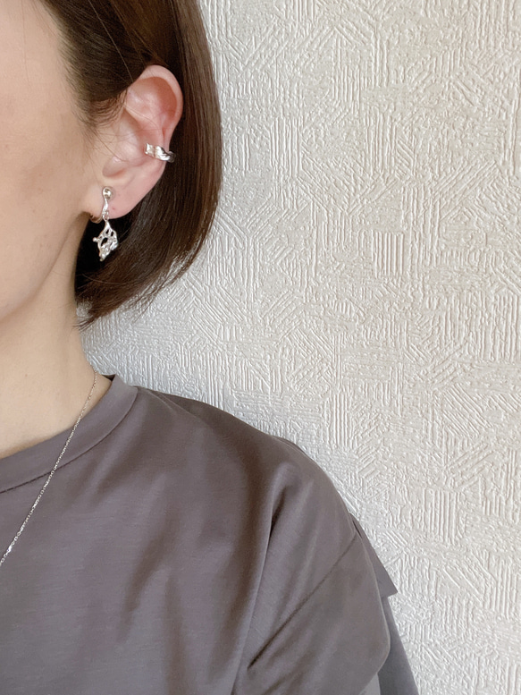 ribelo/ribbon line ear cuff unisex 11枚目の画像