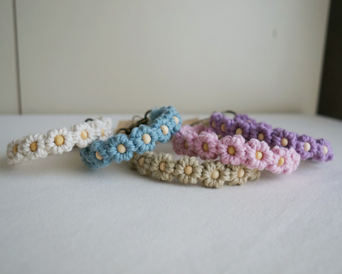 100%コットン♡ハンドメイド♡首輪♡チョーカー f683a4103f82fa8d9b93a68c26a51b
