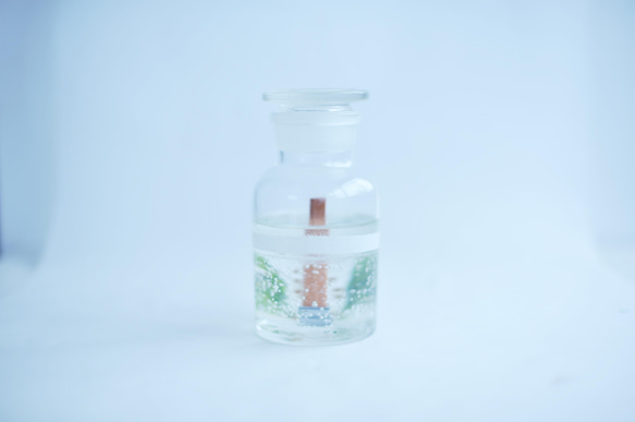 期間限定♡ギフトに！春のミモザ/ 音の出るアロマキャンドル／BOTANICAL BOTTLE 5枚目の画像