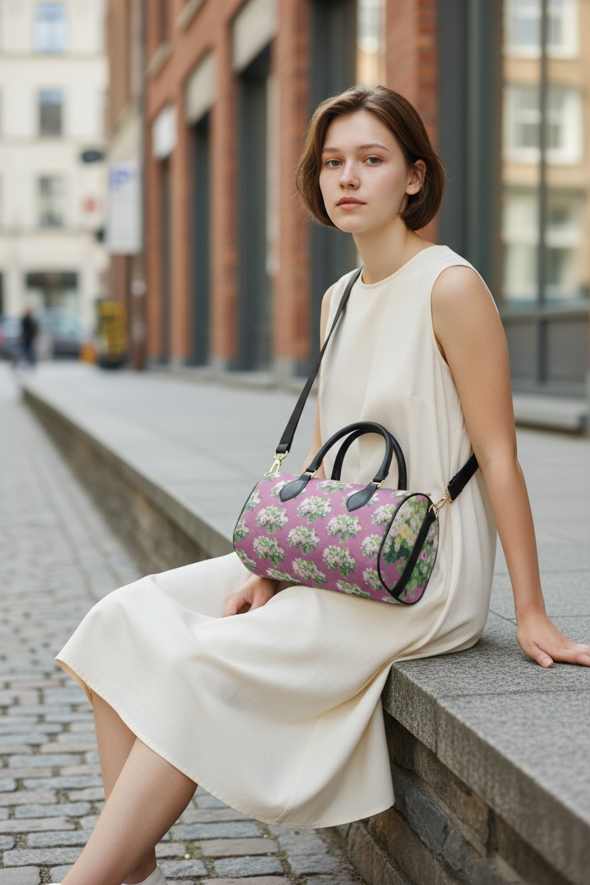 3カラーミニ デンビー ダッフルバッグ　グランブーケ