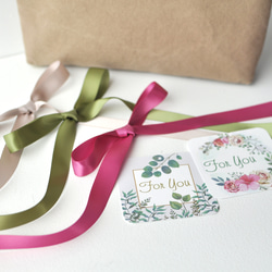 ギフトラッピング 誕生日 お礼 お祝 母の日 クリスマス プレゼント リボン 1枚目の画像