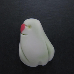 【オーダー】ワカケホンセイインコ【和菓子風】 2枚目の画像