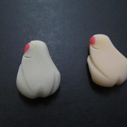 【オーダー】ワカケホンセイインコ【和菓子風】 1枚目の画像